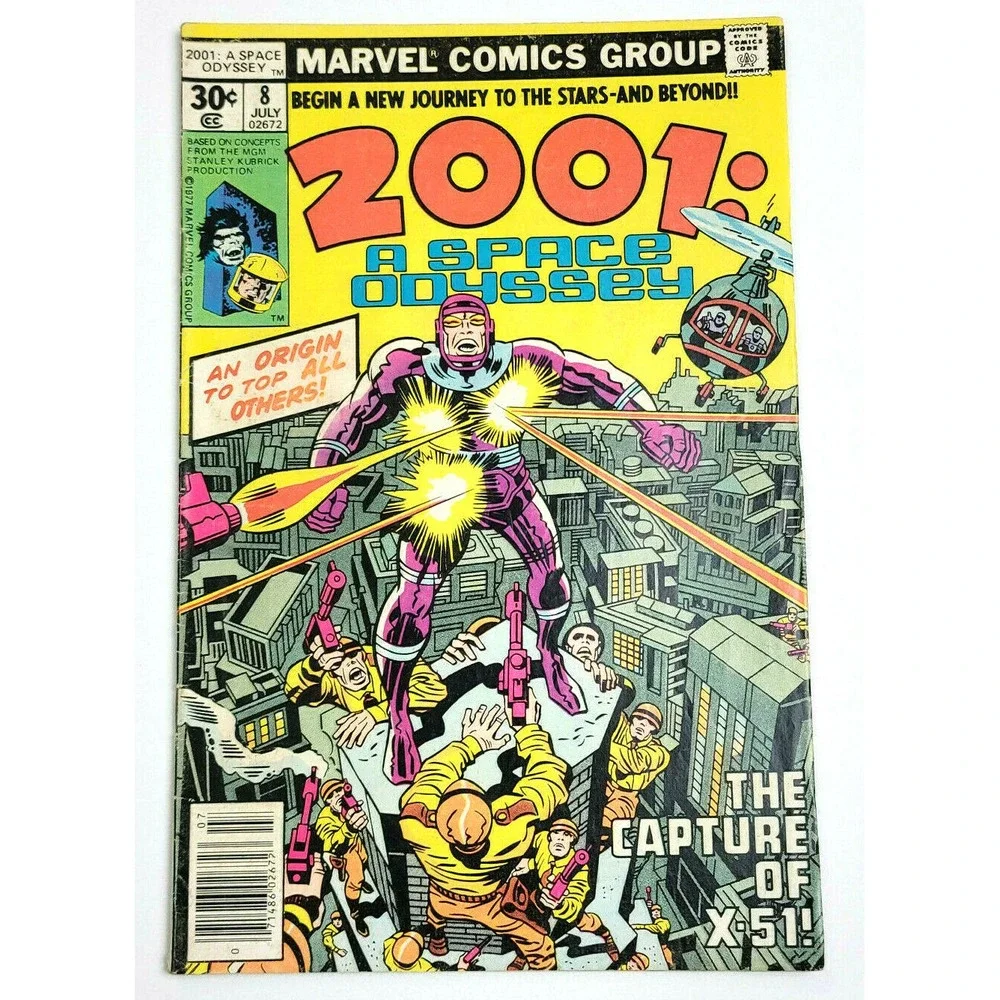 2001: A SPACE ODYSSEY # 8 - (1977) - MACHINE MAN 1ST APP